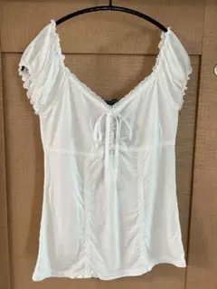 Brandy Melville カットソー ホワイトのサムネイル