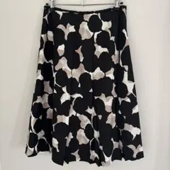 ROUGE VIF スカート 黒 白 ベージュ　Mサイズ（38）　プリーツ