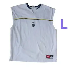 NIKEセンター刺繍ロゴバスケットボールタンクトップＬサイズ