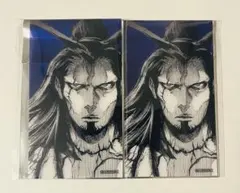 ⑧キングダム バジオウ キングダム展 戦国名将伝 名刺風 カード セット