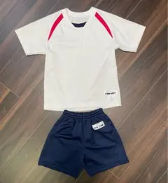 体操服セット 白とネイビー