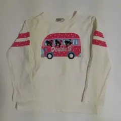 DOUBLE.B BUSデザイン 長袖Tシャツ 110cmのサムネイル