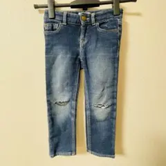【人気】baby GAP ベビーギャップ ダメージジーンズ デニムパンツ 100