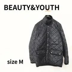 BEAUTY&YOUTH　キルティングジャケット　M　2644
