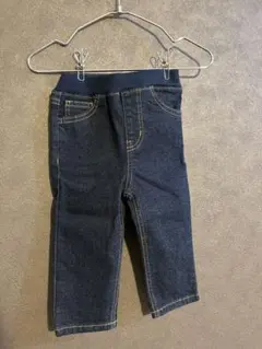 【新品タグ付き】プティマインベビー デニムパンツ 男の子 女の子 春夏 80