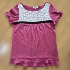 SOUP レディース　半袖　Tシャツ ピンク　サイズ9のサムネイル