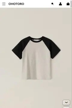 Scheme Raglan T-Shirt ブラックのサムネイル