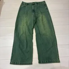 archive 平成 grunge ストリート ワイドデニム 加工 染めのサムネイル