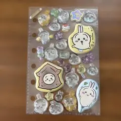 ボンボンドロップシール等　ちいかわ　うさぎ　お裾分け