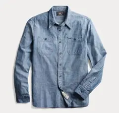RRL インディゴ シャンブレー ワークシャツ CAMERON WS RINSEのサムネイル