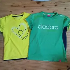 Wilson Diadora テニスウェア Tシャツ 2枚セットのサムネイル