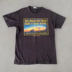 UNIQLO 紺色　Tシャツ Lサイズ グラフィックプリント