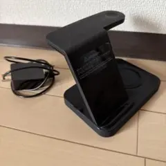 ワイヤレス充電スタンド ブラック