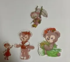 ダッフィー&フレンズ シェリーメイ ステッカー