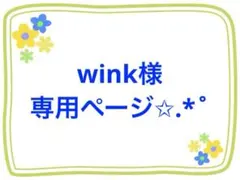 wink様 リクエスト 2点 まとめ商品