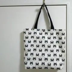 猫柄ハンドメイドトートバッグ