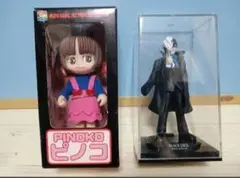 新品未開封】手塚治虫 ブラックジャック ピノコ 根付キーホルダー 2点