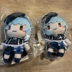 【2個セット】悪魔執事と黒い猫 ぬいぐるみキーホルダー　フルーレガルシア