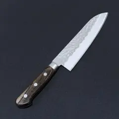日本製 三徳包丁 鋼製 深水 刃渡り18cm - メルカリ