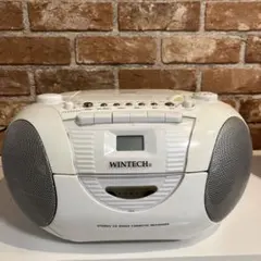 WINTECH cdr-a5 ラジオ CDプレーヤー ラジカセ ジャンク - メルカリ