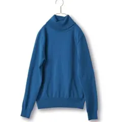 新品です⭐︎サニークラウズ　重宝ニットタートルの会　ブルー