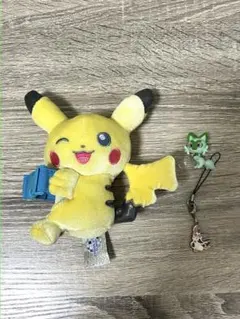 USJピカチュウ★だきつきマスコットぬいぐるみニンフィア、ニャオハポケモンセット