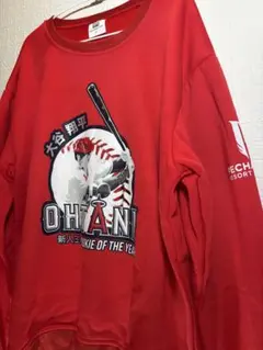 大谷翔平 新人王スウェットシャツ ROOKIE OF THE YEAR - メルカリ