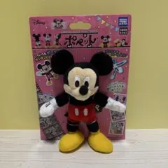 ディズニー　ポペット　ミッキー　ぬいぐるみ