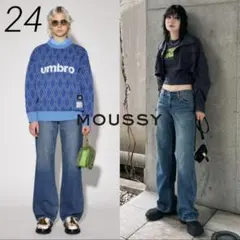 moussy 90S LOWRISE LOOSE STRAIGHT 24インチ