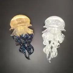 クラゲ　 オブジェ　 2個セット インテリア　 未使用