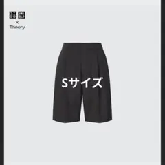 UNIQLO×Theory 感動タックイージーショートパンツ ブラック