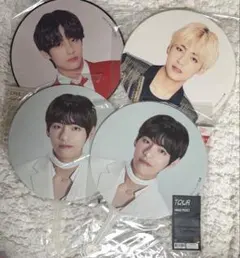 BTS テテ V テヒョン 公式うちわ 4枚セット
