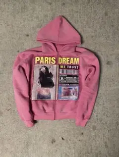 最安値❗️archive opium y2k 00sフーディー　ピンク M