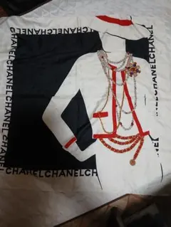 CHANEL スカーフ 大判 ココマーク ジュエリー柄 値下げ交渉歓迎