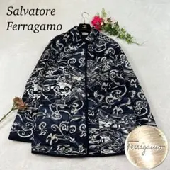 K17 美品 M サルヴァトーレフェラガモ キルティングジャケット レディース