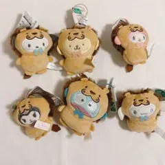 【ラスト1セット】サンリオどうぶつ着ぐるみマスコット　ライオン編