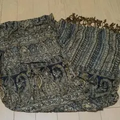 ペイズリー柄ストール