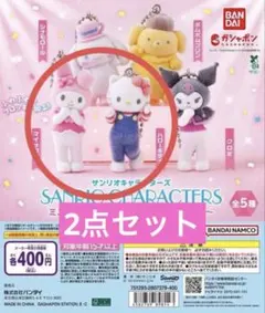 サンリオキャラクターズ　ライブキャラクターズ　マイメロディ　キティ　2点セット