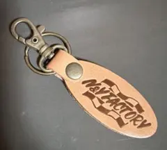 N&Y FACTORY レザー キーホルダー