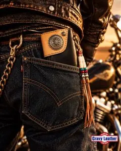 Gravy Leather コードバン×栃木レザー 長財布 ウォレット ファニー