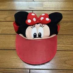 ディズニー　ミニー　サンバイザー