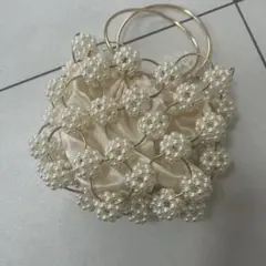 ハンドバッグ オケージョン パール パーティーバッグ