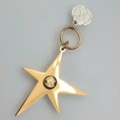 新品　シャネル　ホリデー　チャーム　コメット　カメリア　キーホルダー