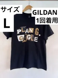 GAGLE GILDAN グラフィックプリント Tシャツ 黒