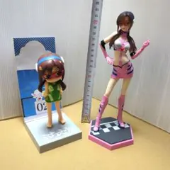 真希波・マリ・イラストリアス　フィギュア　レーシング　ぷちえゔぁ　２体セット