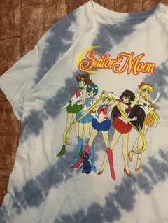 希少 美少女戦士 セーラームーン タイダイ Tシャツ L