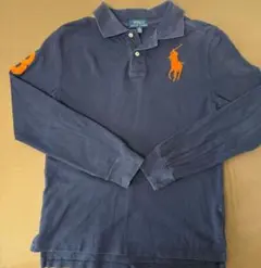 POLO RALPH LAUREN ネイビー ポロシャツ ビッグポニー