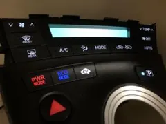130マークX 前期 エアコンパネル LED打ち替え トヨタ純正 スイッチ n2
