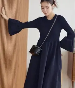 長袖ワンピース