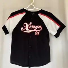 Xorge 91 半袖シャツ 黒/白/赤